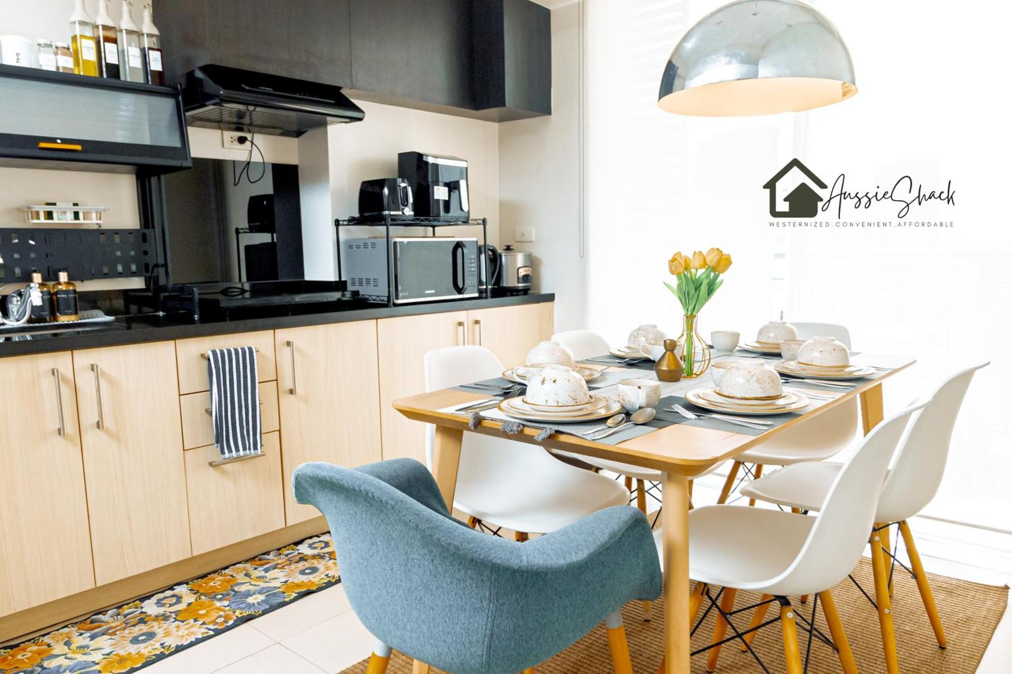 Aussie Shack - 2Br Modern Condo With Skyline View مانيلا المظهر الخارجي الصورة